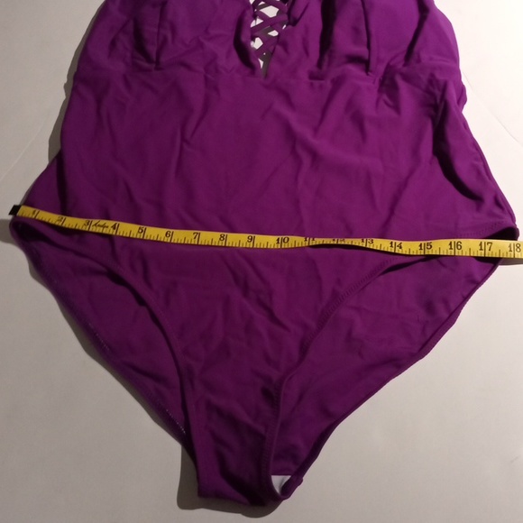 🌴🥥 XL Ekouaer Swimsuit Women Full Coverage Vibrant Plum - Picture 12 of 16